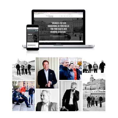 Fotografering och hemsida till Sundström & Partners